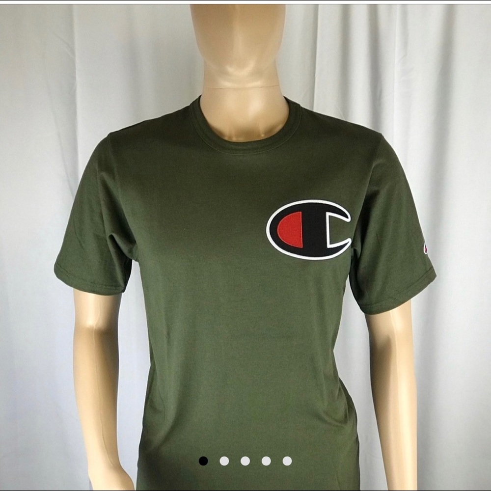 BrandNWT Champion Green Jersey short sleeve L & XL